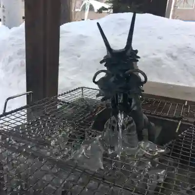 北海道神宮頓宮の手水舎