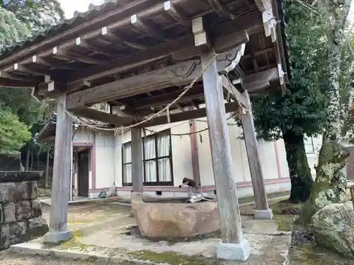 売布神社の手水舎