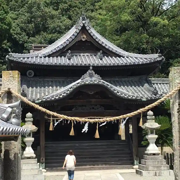 赤穂八幡宮の本殿・本堂