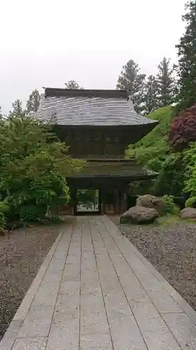 雲巌寺の山門・神門