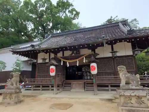 六甲八幡神社の本殿・本堂