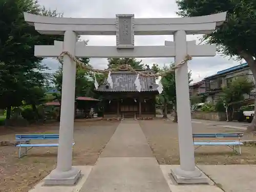 小船山神社の鳥居