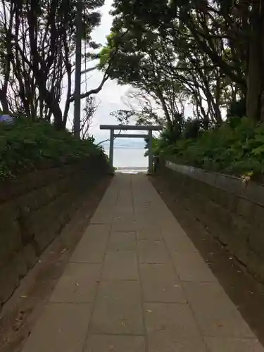 酒列磯前神社の鳥居