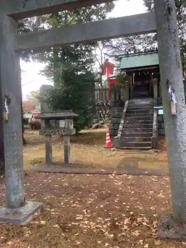 針綱神社の鳥居