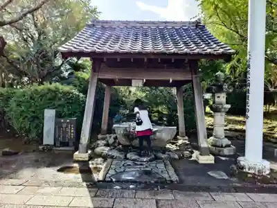 大村神社の手水舎
