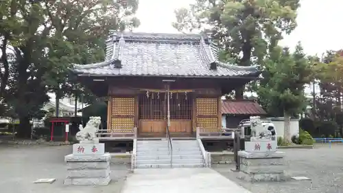 上清水八幡神社の本殿・本堂