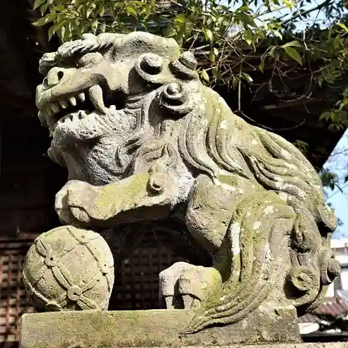 阿邪訶根神社の狛犬