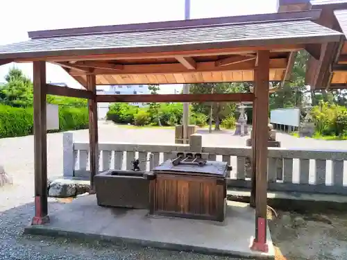 神明社（西之口神明社）の手水舎
