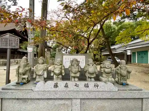 藤森神社の像