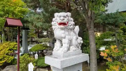 北見神社の狛犬