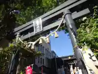 菊名神社の鳥居