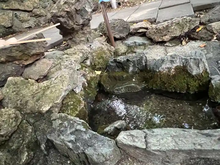 白石神社の手水舎