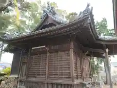 羽田上神社の本殿