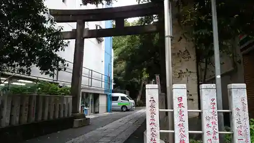 御田八幡神社の鳥居