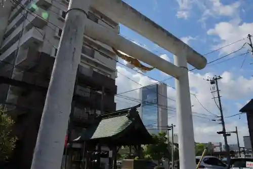 阿邪訶根神社の鳥居