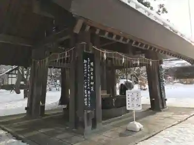 北海道神宮の手水舎