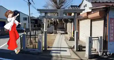 稲荷神社の鳥居
