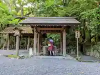 高河原神社の手水舎