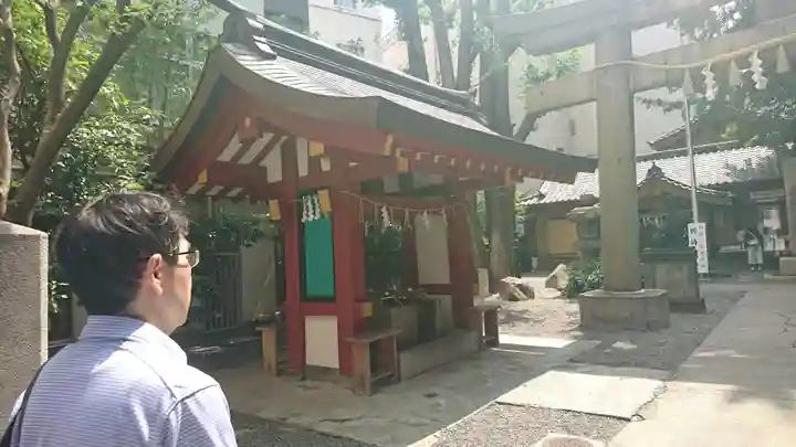 日本橋日枝神社の手水舎