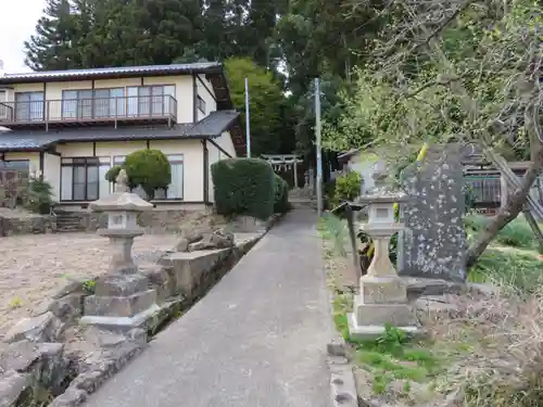 神明神社の周辺