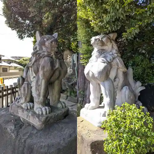 駒木諏訪神社の狛犬