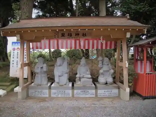 薬師寺八幡宮の像