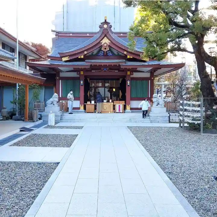 蒲田八幡神社の本殿・本堂