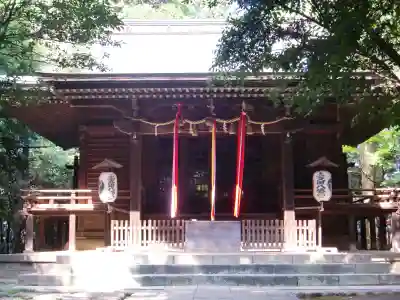 土支田八幡宮の本殿・本堂
