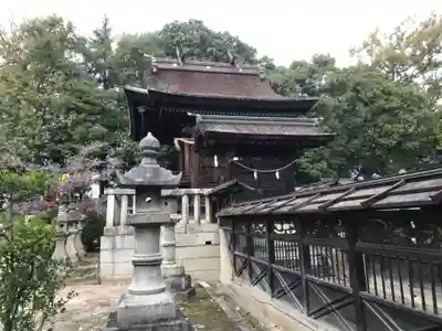 阿智神社の本殿・本堂