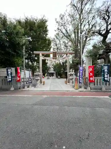 蛇窪神社の鳥居