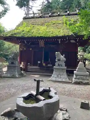 八王寺の手水舎