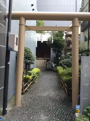 天祖神社の鳥居