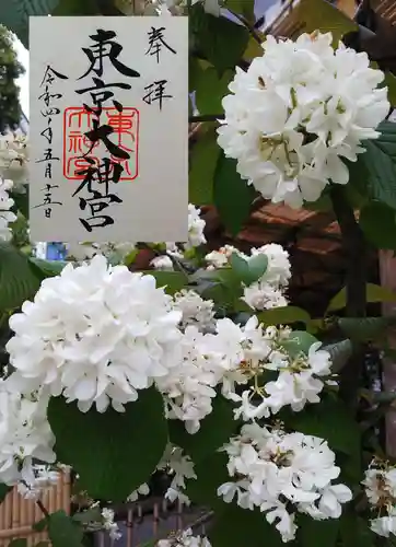 東京大神宮の御朱印