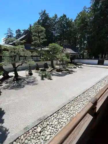 恵林寺の庭園