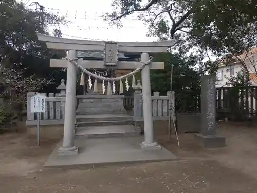 葛飾八幡宮の鳥居