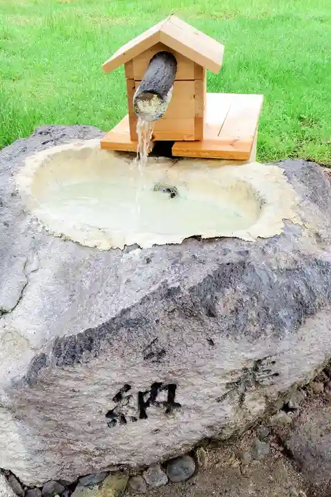 川湯神社の手水舎