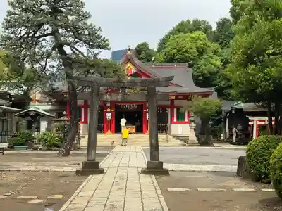 品川神社の鳥居