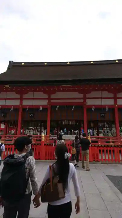 伏見稲荷大社の本殿・本堂