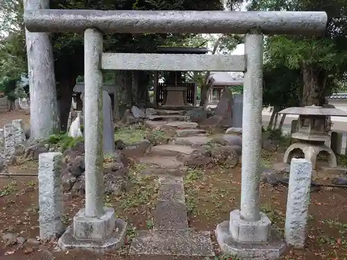 下総野田愛宕神社の鳥居