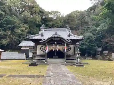 伊曾能神社の本殿・本堂