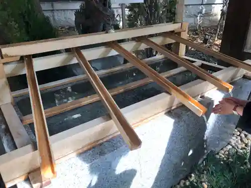 東京大神宮の手水舎