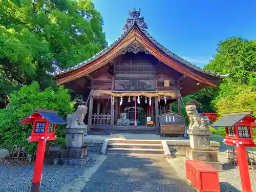 白山神社（木曽川町黒田）の本殿・本堂