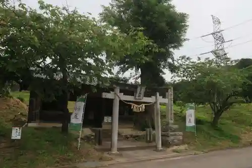 大六天麻王神社の鳥居