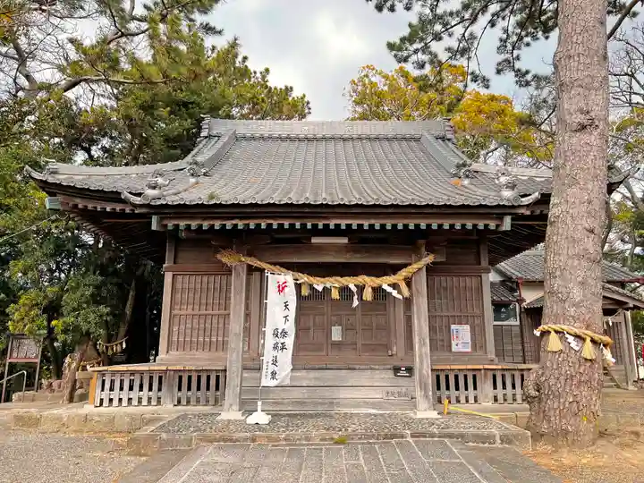 岐佐神社の本殿・本堂