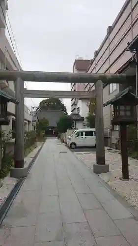 古町神明宮の鳥居