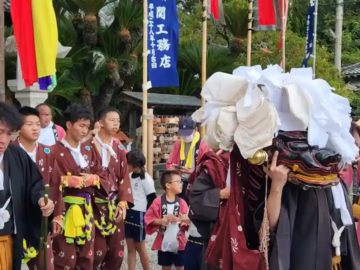 赤穂八幡宮のお祭り