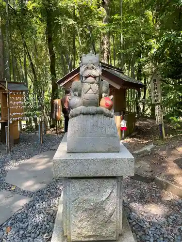 眞名井神社（籠神社奥宮）の狛犬