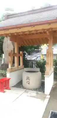 鶴見神社の手水舎