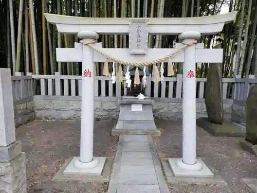 不知森神社の鳥居