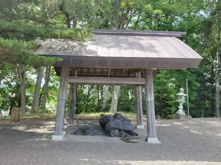 當麻神社の手水舎